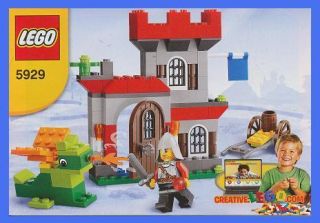 LEGO BAUANLEITUNG 5929 Creator   Ritter & Burg / Knight & Castle