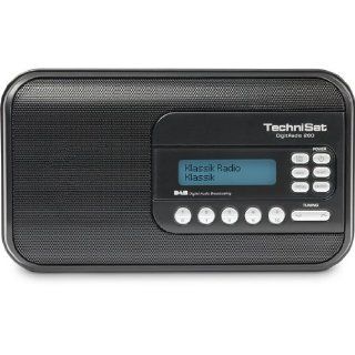 TechniSat DigitRadio 200 (DAB+, DAB, UKW Empfang) schwarz 