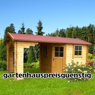 Gartenhaus Blockhaus 5 eckige gartenhäuser Holz 260x260 +260x260