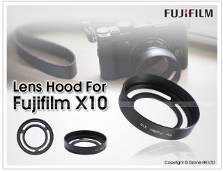 Lens Hood for Fujifilm Fuji X10 LH X10 #H261