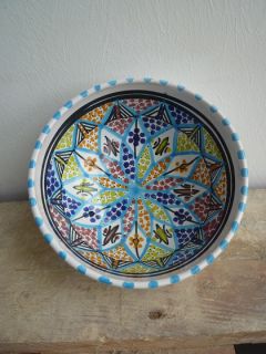 Keramik Müsli Schale BUNT 15cm Orient Marokko Schalen