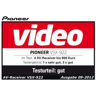 Pioneer VSX 922 K AV Receiver (Apple AirPlay, DLNA 1.5 / Win 7
