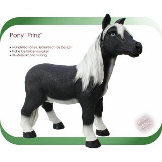 Pony PRINZ lebensechte Pferde Skulptur Figur Pferd 54cm: 
