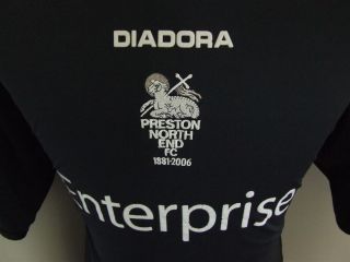 125 Jahre Trikot Preston North End 2006 (XL) Diadora Maglia Shirt