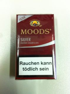 Dannemann Moods Silver Filter 12 St/Pck(0,291€1St)