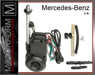Mercedes SL R107 W107 AUTOMATISCHE ANTENNE CHROM NEU