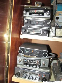 Autoradio   Sammlung ca. 550 Radios Blaupunkt Grundig Sharp Zubehör