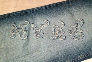 SEAN JOHN Jeans Anzug Suit Hose Gr. 38, Jacke XXL