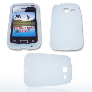 Silikon Case Handy Tasche f. Samsung GT S6102 Galaxy Y Duos / Hülle