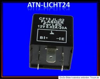 12V LED SMD CanBus Lampen Blinkerrelais Blinker Relais Flasher