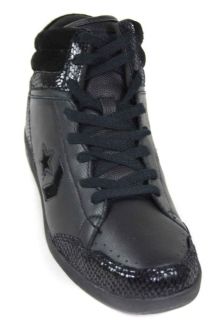 Converse Chucks All Star Leder Sneaker Boots 511037 Schwarz Gr. 42