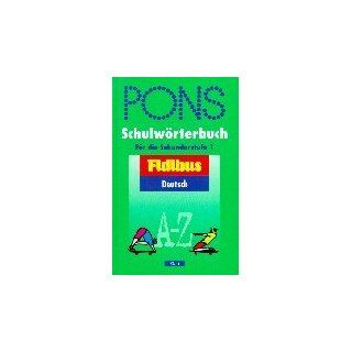 Fidibus, neue Rechtschreibung, PONS Schulwörterbuch Deutsch für die