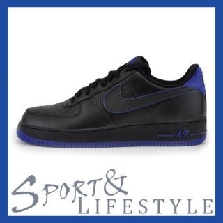 Nike Air Force 1 One Low schwarz weiß grau / blau Diverse Größen