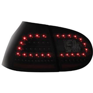 Dectane LITEC RV16ALBSI LED Rückleuchten VW Golf V 5 03 09 schwarz