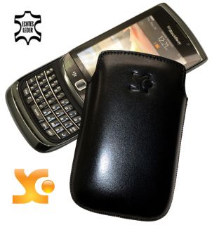 Original SunCase Etui Tasche Hülle Case BlackBerry 9800