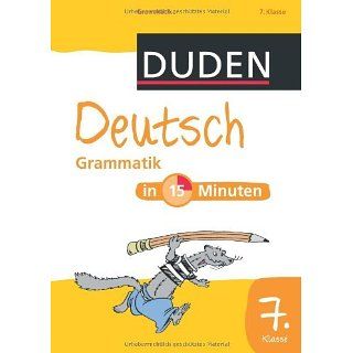 Duden   Deutsch in 15 Minuten   Grammatik 7. Klasse eBook Dirk Hennig
