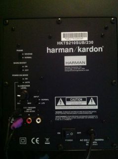 für Harman Kardon HKTS 210SUB/230 Subwoofer schwarz