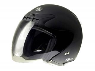 Motorrad Helm FM Helmets F18 schwarz matt XL (61 62cm)