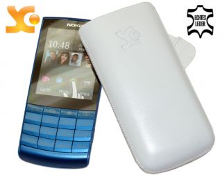 Nokia X3 02 Lederetui Handytasche Schutzhülle TOP Case