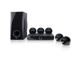 LG HT 304 SU 5.1 Heimkinosystem (DivX, HDMI, 1080p, 300 Watt, USB+