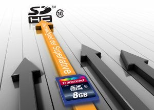 Transcend Extreme Speed SDHC 8GB Class 10 Speicherkarte (bis 20MB/s