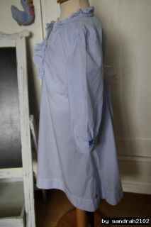 BENGH PER PRINCIPESSE ~ schönstes Kleid/Tunika~blau/weiß~Gr. 134/140