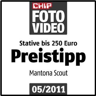 Mantona Stativ Scout inkl. Kugelkopf mit: Kamera & Foto