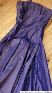 MANGO Maxi Abendkleid Ballkleid Kleid S 36 NEU aus schimmerndem Taft