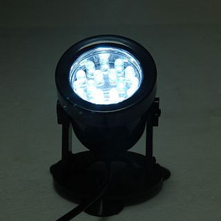 mini Unterwasser 18 LEDs WEISSE Strahler Deko Lampe Licht für
