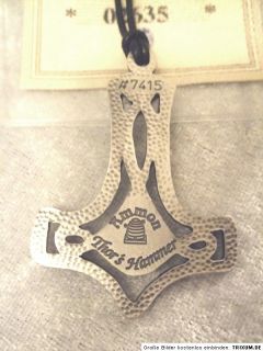 Keltisches Amulett Thors Hammer Bergkristall Neu Zertif