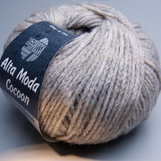 Lana Grossa Alta Moda Cocoon 002 beige meliert 50g Wolle