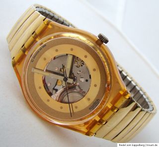 Swatch Golden Bond Uhr Armbanduhr 1989 vintage swatch gents watch