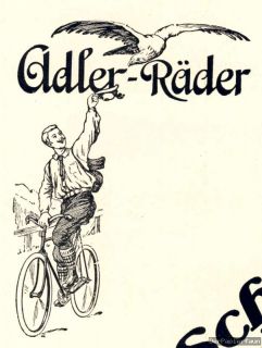 Schrimer Hildesheim Fahrrad Adler Wanderer Motorrad ´24