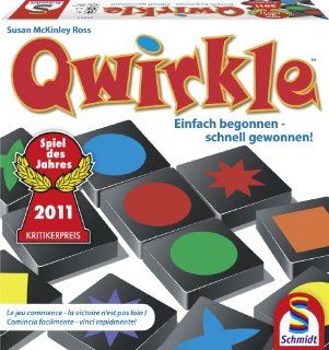Schmidt Spiele 49014   Qwirkle Legespiel, Spiel des Jahres