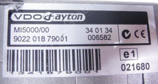 VDO Dayton MI 5000 Interfacebox Steuergerät 34 01 34