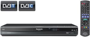 Panasonic DMR EX93CEGK DVD Rekorder 250 GB schwarz mit DVB T  und DVB