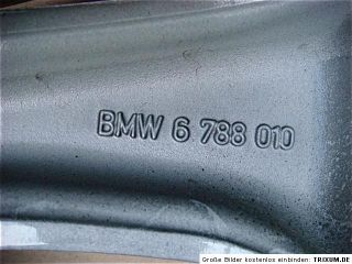 1x Original BMW X6 E71 E72 Alufelge Felge 10x20 ET:40 Y Speiche 336
