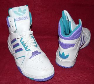 80er Vintage ADIDAS Sneakers Turnschuhe NERD Lace Up BOOTS 39 80s