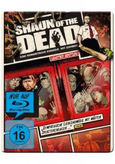 Shaun of the Dead   Limited Comic Steelbook Edition   BLU RAY NEU OVP