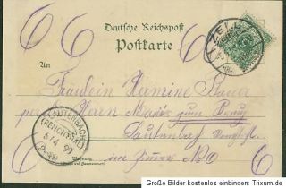 Alte Postk.Gruss aus Zell am Harmersbach/ Forstamt/Postamt