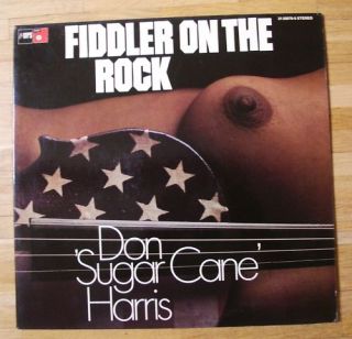 DON SUGARCANE HARRIS Fiddler On The Rock LP/GER/FOC