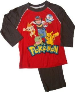 Pokemon Schlafanzug   Power Run   rot / schwarz