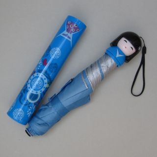 Kokeshi Manga Schirm Regenschirm Taschenschirm cute japanese doll