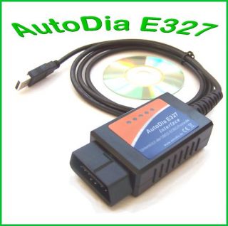 Autodia E327 CAN Bus OBD OBD2 EOBD Interface Diagnose