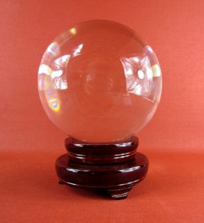 Kristall Glaskugel 4 kg schwere Wahrsagerglaskugel Glas Kugel 15 cm