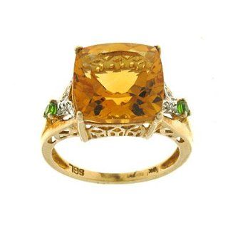 Celebrity 9 Karat (375) Gold Trilogie Diamant Ring Brillant Schliff 0