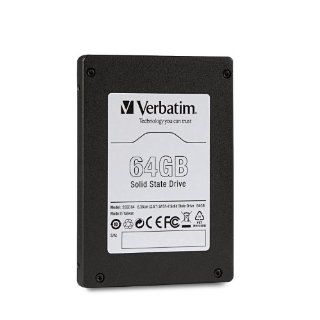 Verbatim 64GB SSD Festplatte 2,5 Zoll schwarz Computer