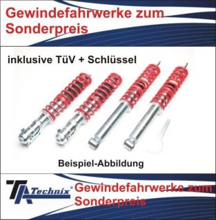 Sonderangebot  TA Technix Gewindefahrwerk Opel Astra F Kadett E