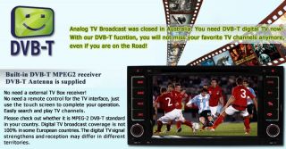 VW T5 MULTIVAN TOUAREG 7 HD DVD GPS RADIO PIP DVB T CAN BUS Dual Zone