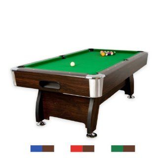 Pool Billard Tisch Billardtisch Premium grün, 7 ft Sport